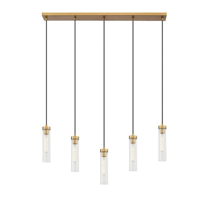 Z-Lite 5 Light Linear Chandelier