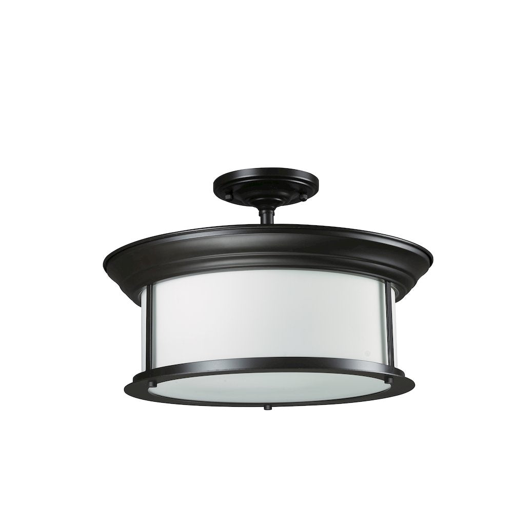 Z-Lite 3 Light Semi Flush Mount