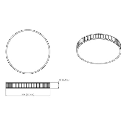 Z-Lite 1 Light Flush Mount