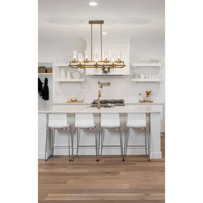 Z-Lite 10 Light Linear Chandelier
