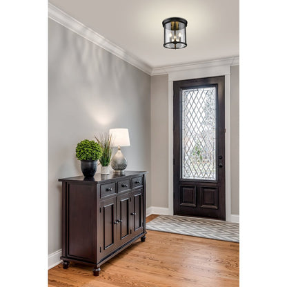 Z-Lite 3 Light Flush Mount