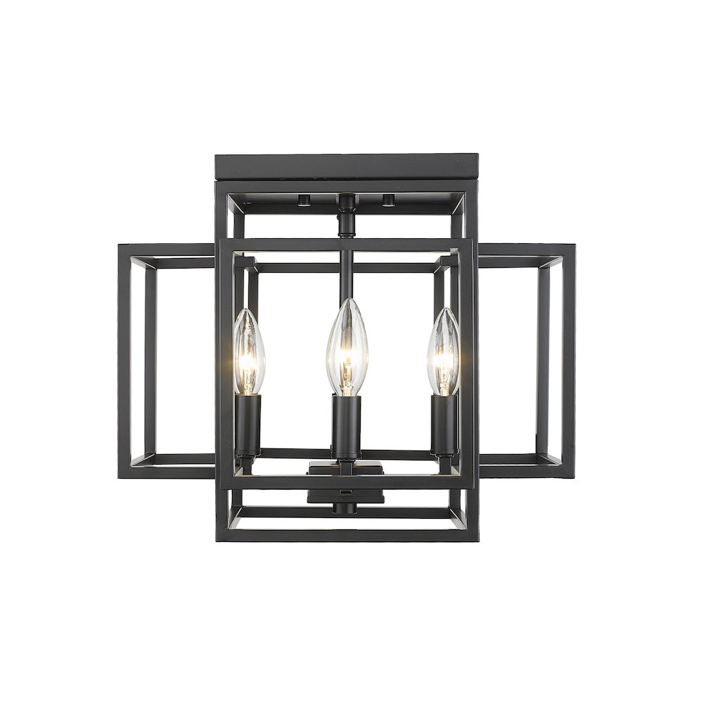 Z-Lite 4 Light Flush Mount