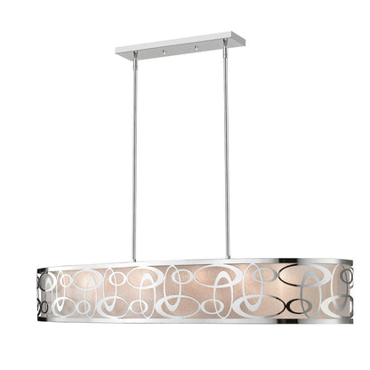 Z-Lite 8 Light Linear Chandelier