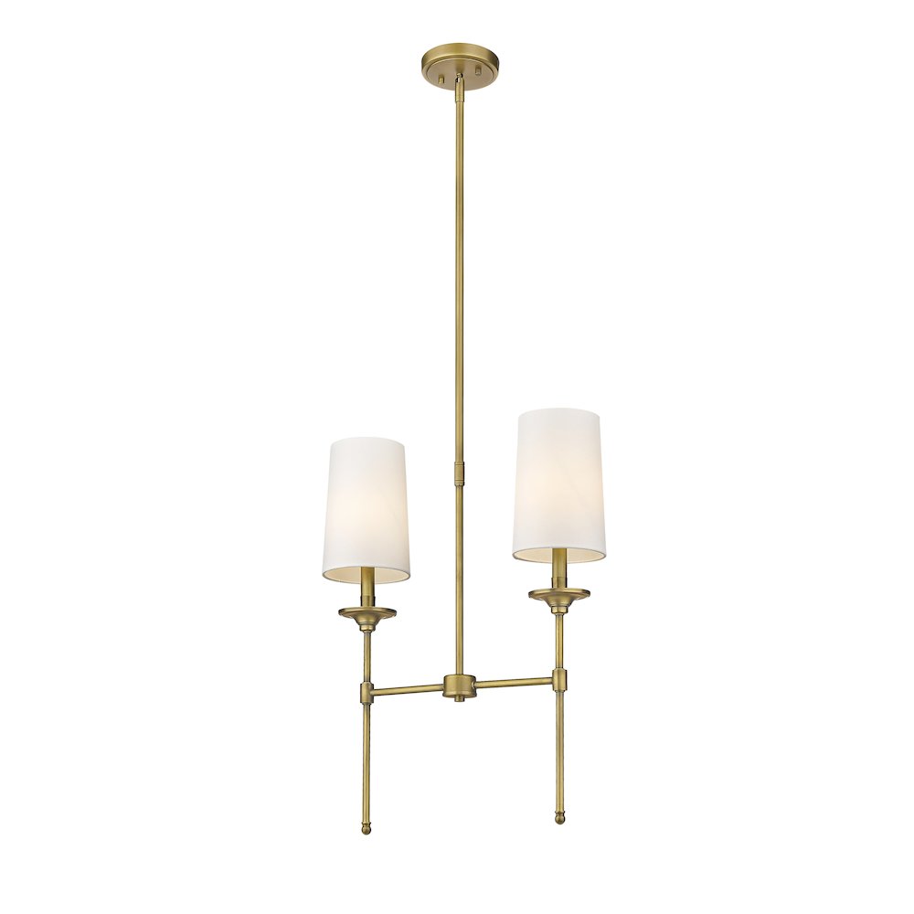 Z-Lite 2 Light Linear Chandelier