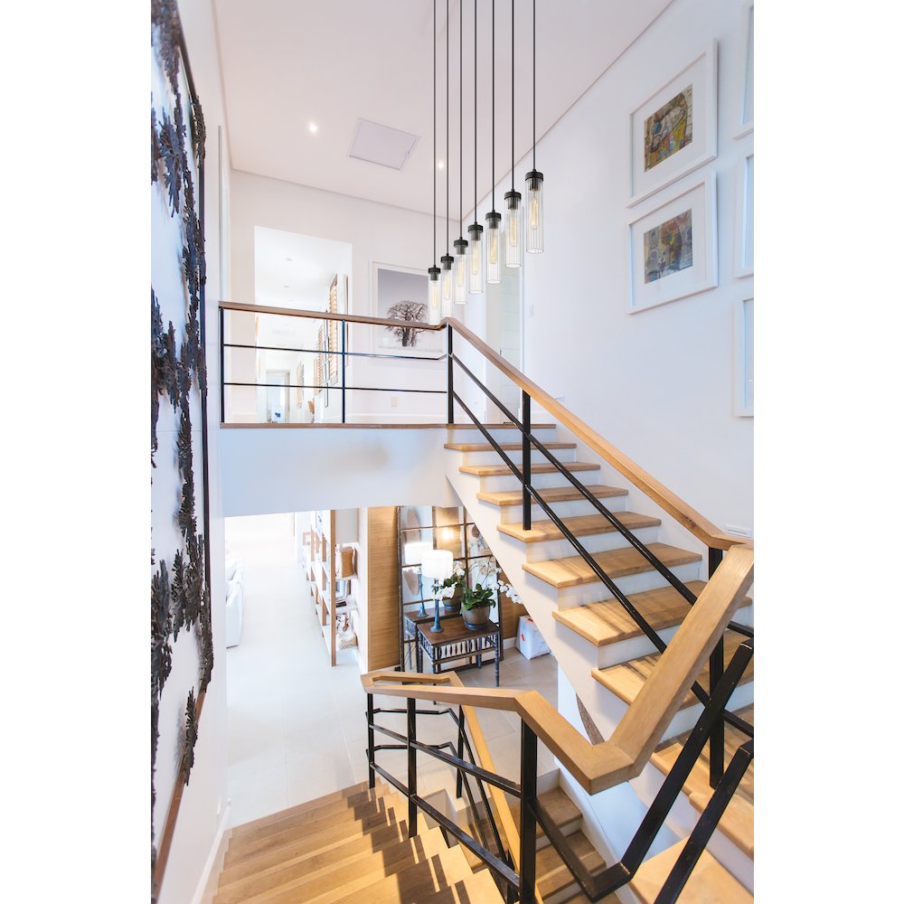 Z-Lite 7 Light Linear Chandelier