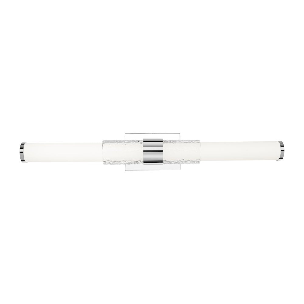 Z-Lite Egon 1 Light Vanity in Chrome color, Steel frame