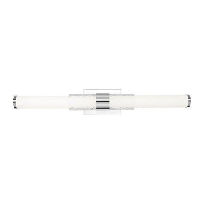 Z-Lite Egon 1 Light Vanity in Chrome color, Steel frame