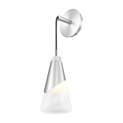 Z-Lite Aimie 1 Light Wall Sconce, Brushed Nickel