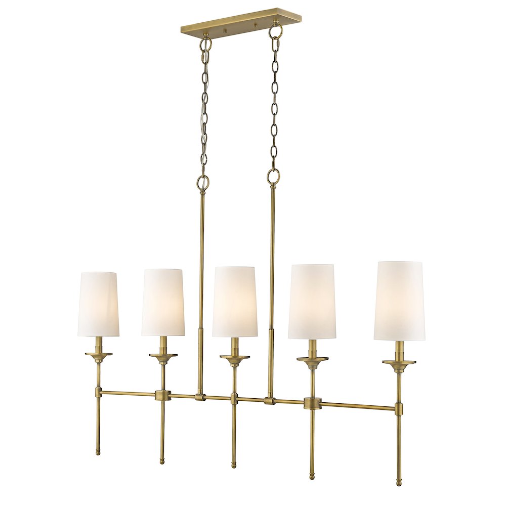 Z-Lite 5 Light Linear Chandelier