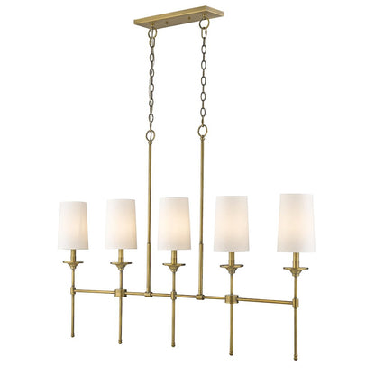 Z-Lite 5 Light Linear Chandelier