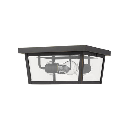 Z-Lite 3 Light Outdoor Flush Mount