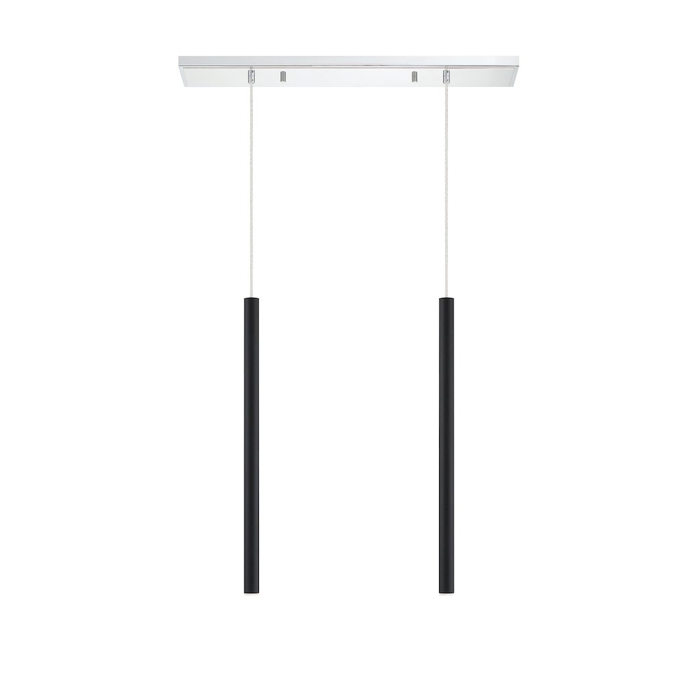 Z-Lite 2 Light Linear Chandelier