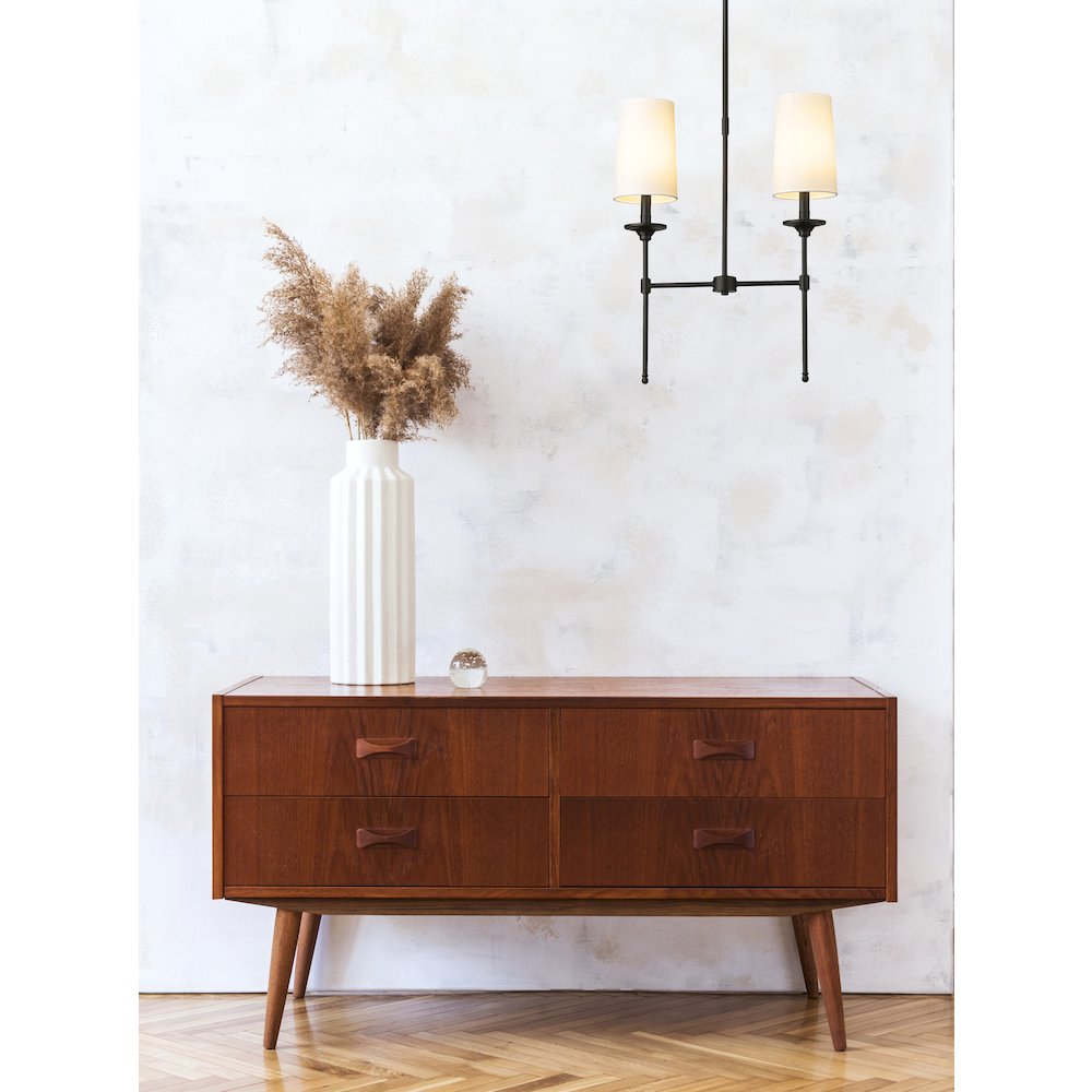 Z-Lite 2 Light Linear Chandelier