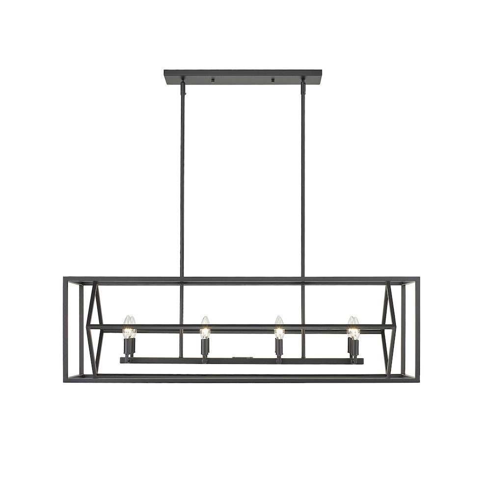 Z-Lite 8 Light Linear Chandelier