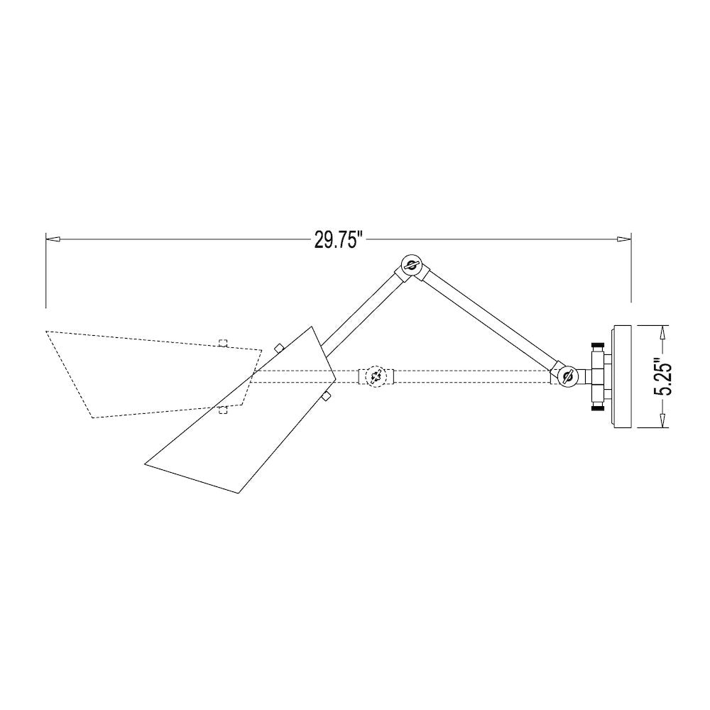 Z-Lite 1 Light Wall Sconce