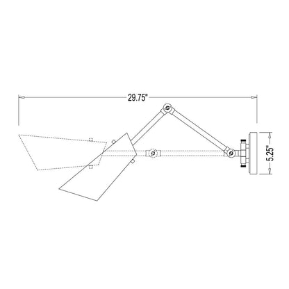 Z-Lite 1 Light Wall Sconce