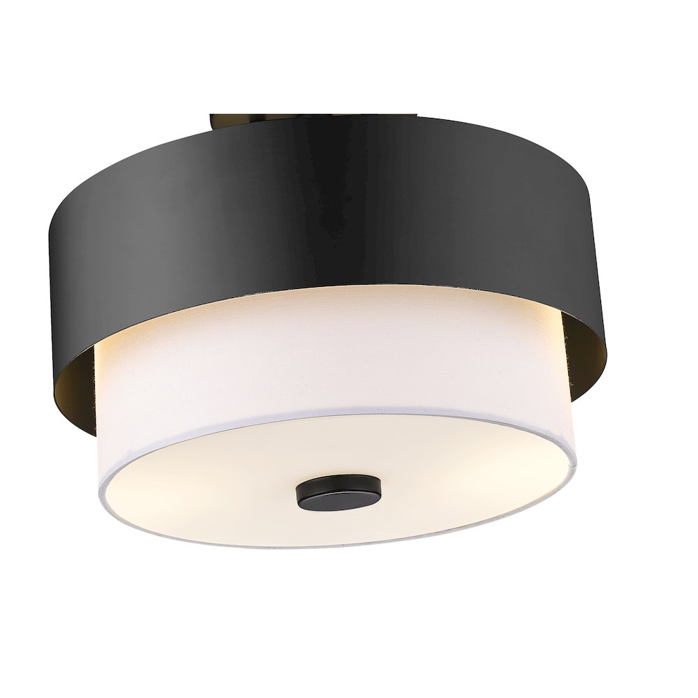 Z-Lite 2 Light Semi Flush Mount
