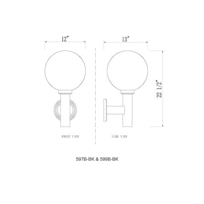 Z-Lite 1 Light Outdoor Wall Light