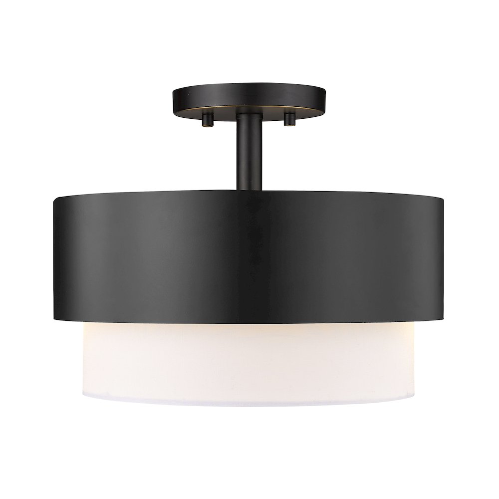 Z-Lite 2 Light Semi Flush Mount