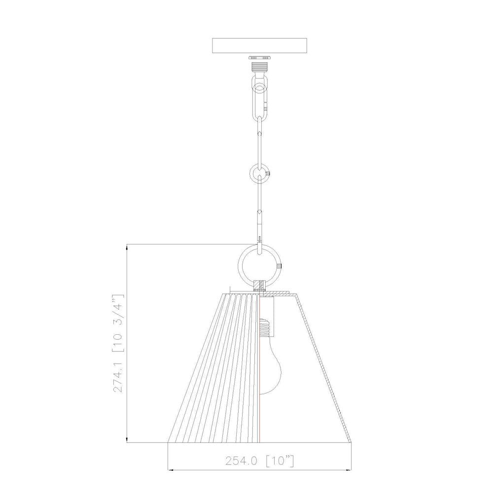 Z-Lite 1 Light Pendant