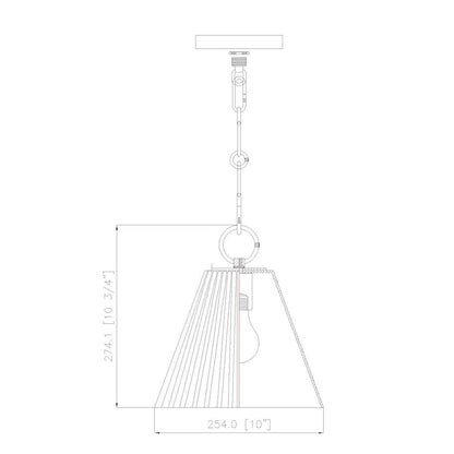 Z-Lite 1 Light Pendant