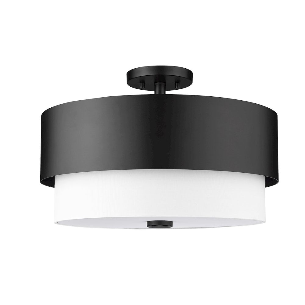 Z-Lite 3 Light Semi Flush Mount