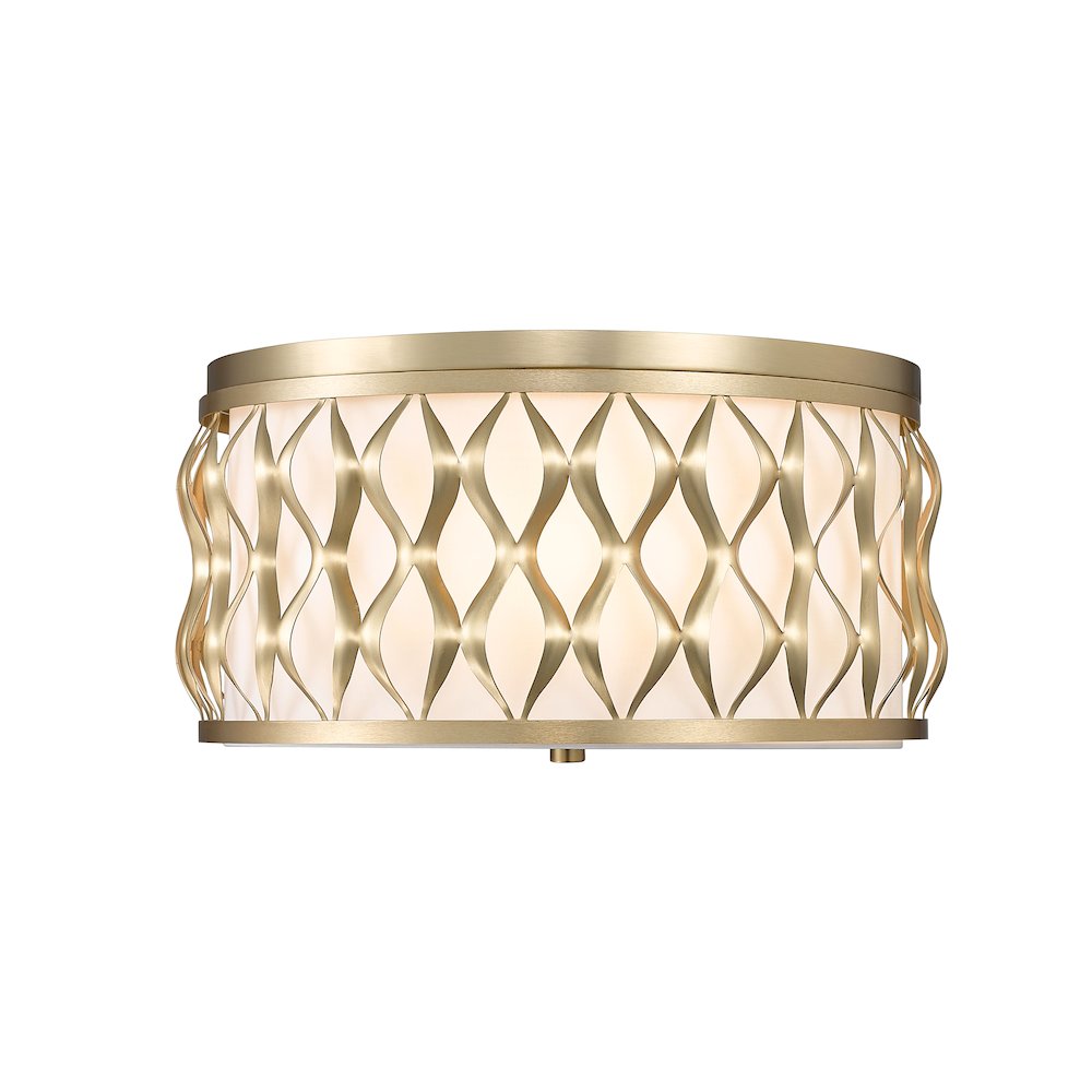 Z-Lite 4 Light Flush mount