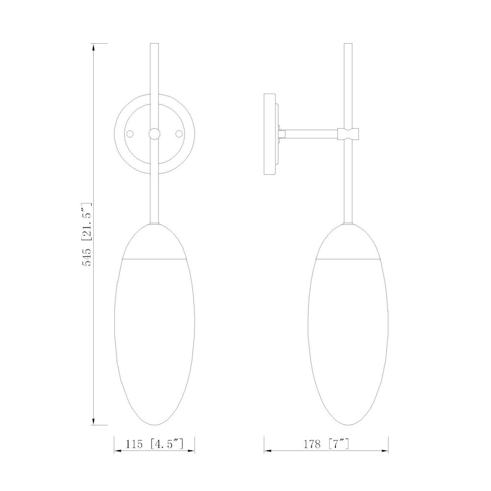 Z-Lite 1 Light Wall Sconce