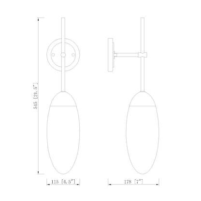 Z-Lite 1 Light Wall Sconce
