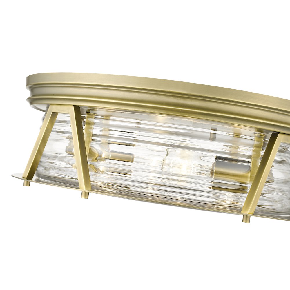 Z-Lite 4 Light Flush Mount