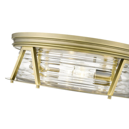 Z-Lite 4 Light Flush Mount