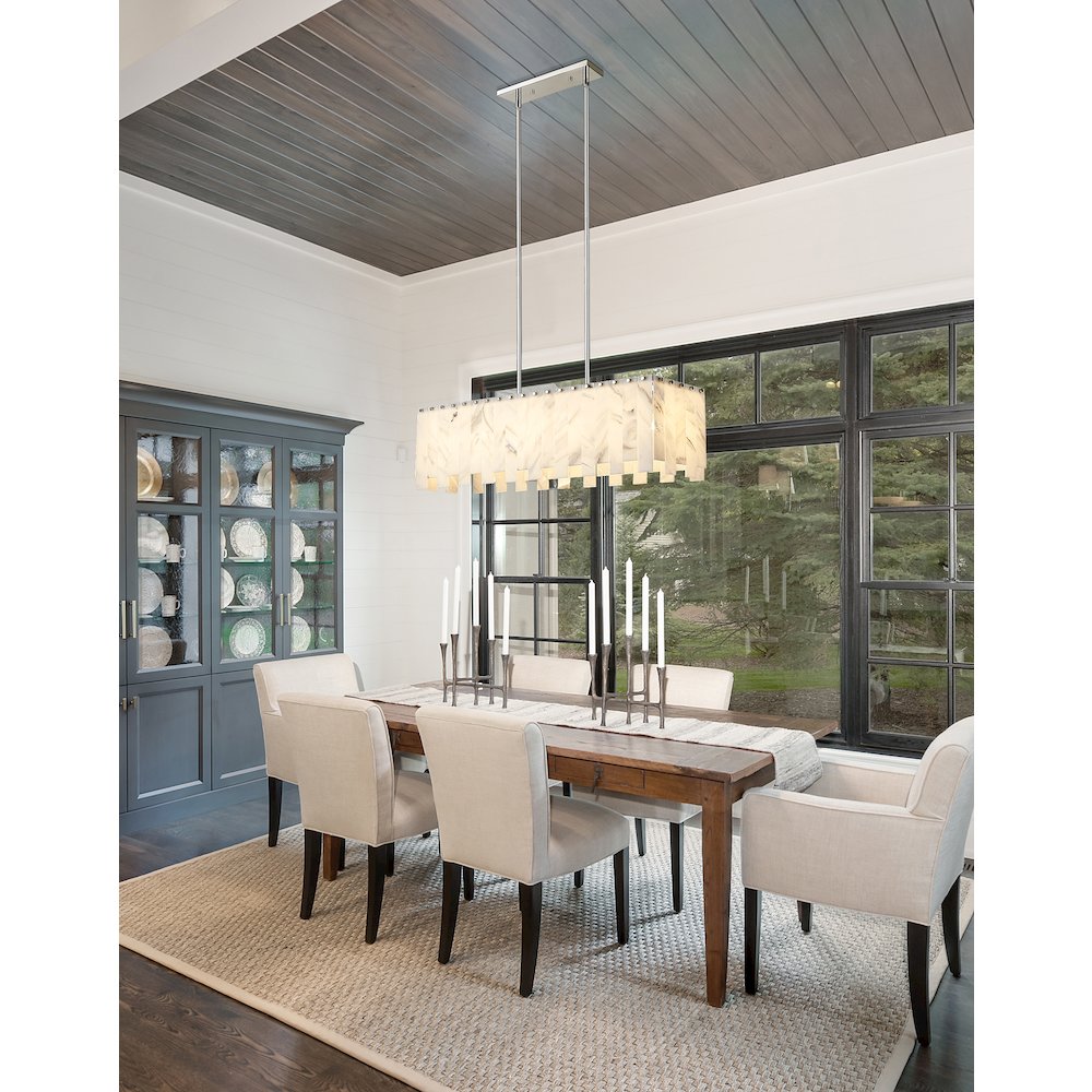 Z-Lite 5 Light Linear Chandelier