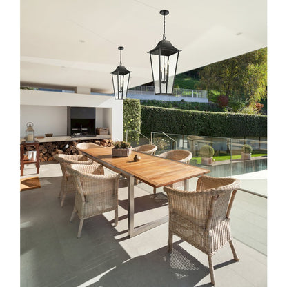 Z-Lite 5 Light Outdoor Chain Mount Ceiling Fixture