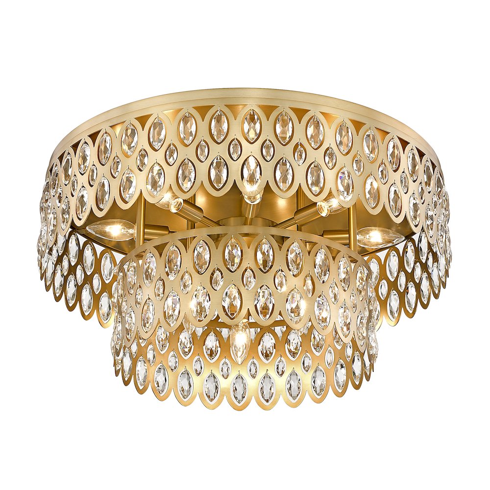 Z-Lite 12 Light Flush Mount