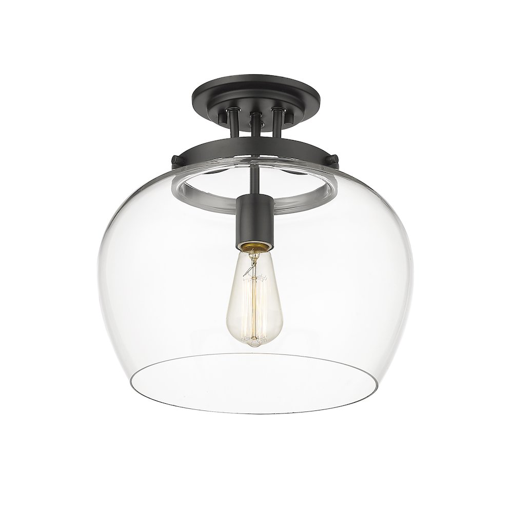 Z-Lite 1 Light Semi Flush Mount