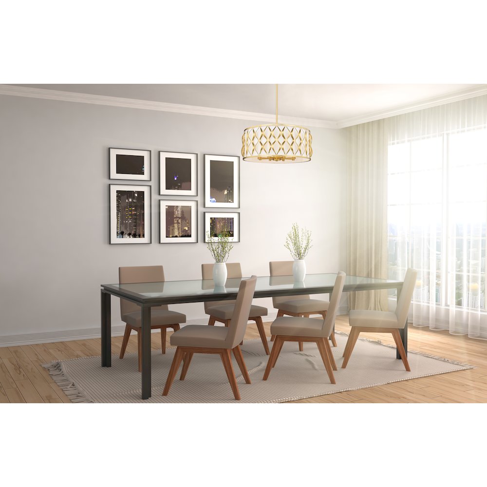 Z-Lite 8 Light Pendant