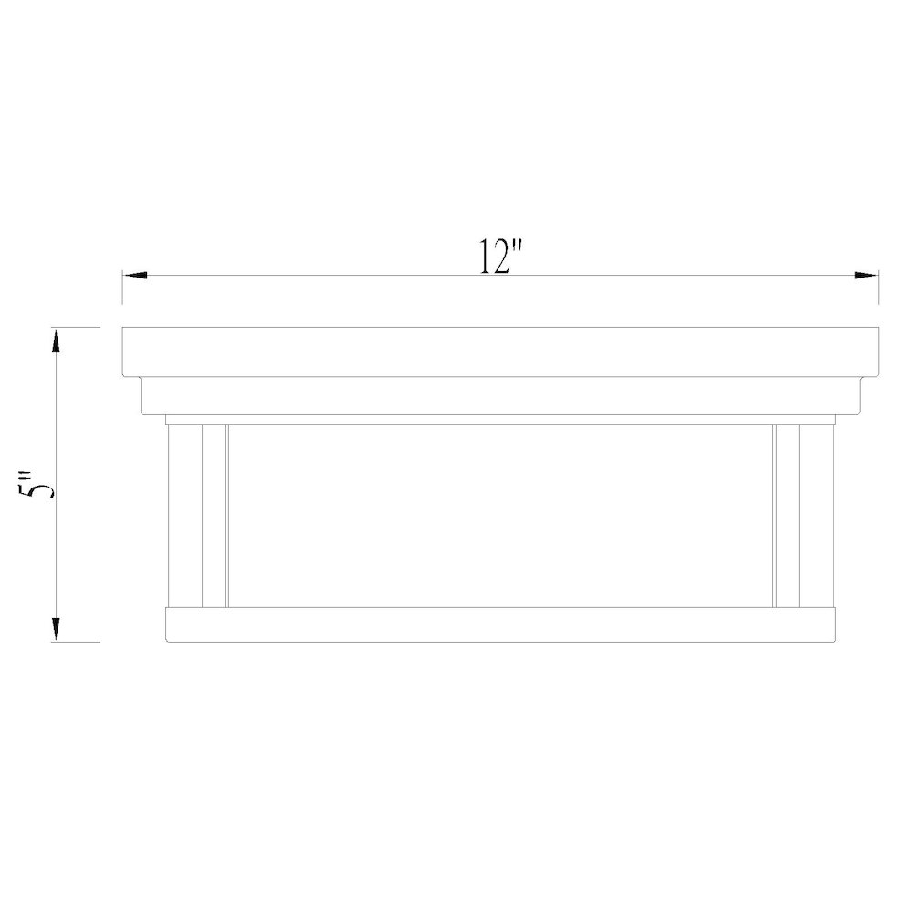 Z-Lite 2 Light Flush Mount