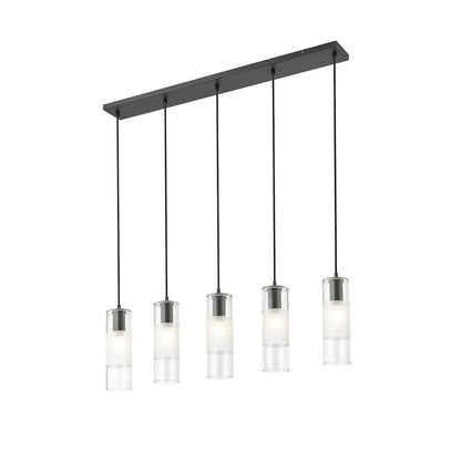 Z-Lite 5 Light Linear Chandelier
