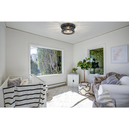 Z-Lite 2 Light Flush Mount