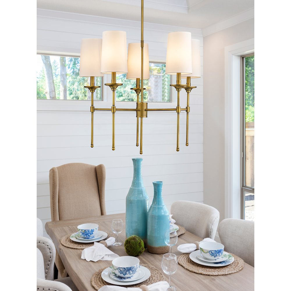 Z-Lite 5 Light Chandelier