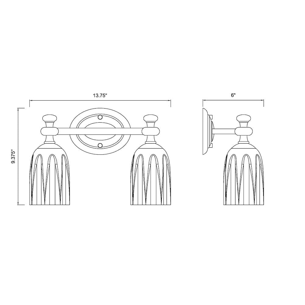 Z-Lite 2 Light Vanity