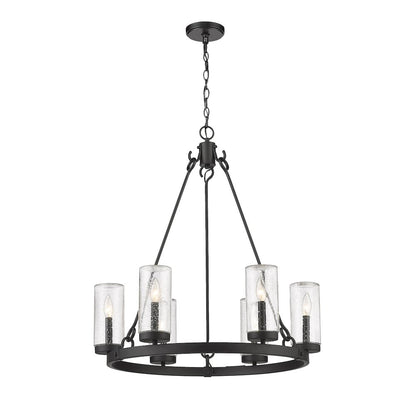 Z-Lite 6 Light Outdoor Chandelier