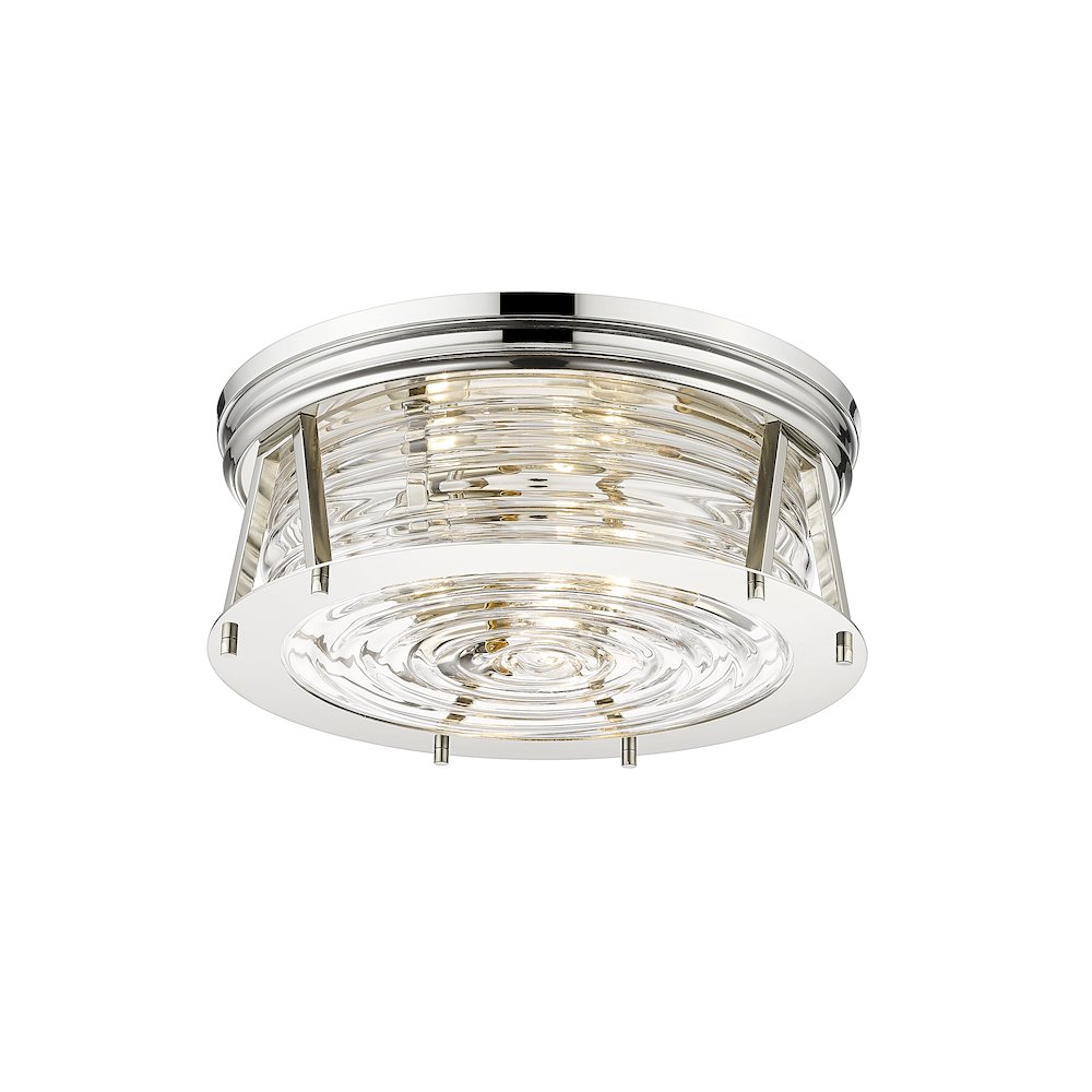 Z-Lite 3 Light Flush Mount