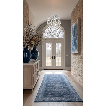 Z-Lite 6 Light Pendant, Brushed Nickel