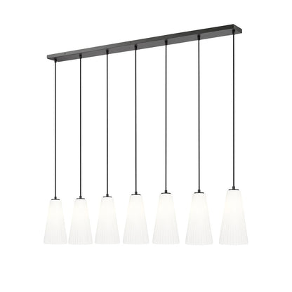 Z-Lite 7 Light Linear Chandelier