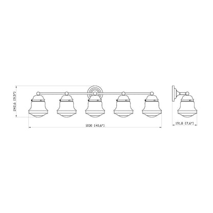 Z-Lite 5 Light Vanity