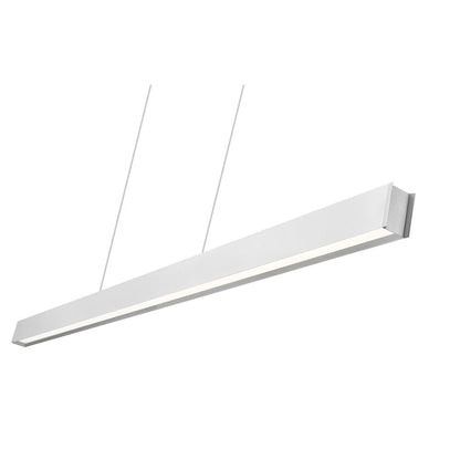 Z-Lite 1 Light Linear Chandelier, Brushed Nickel