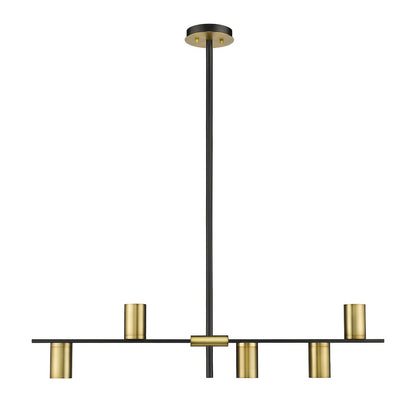 Z-Lite 5 Light Linear Chandelier