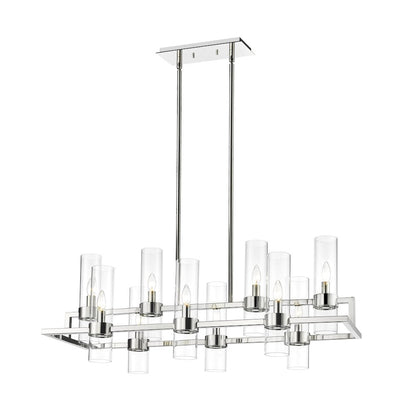 Z-Lite 10 Light Linear Chandelier