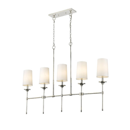 Z-Lite 5 Light Linear Chandelier